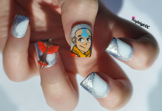 Illustration for article titled Crazy-Impressive Nail Art Inspired By South Park, Pokémon And More